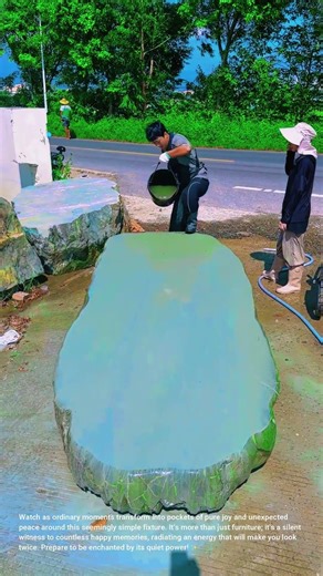 Did This Stone Table Just... SMILE?! 😳 Its Secret Will SHOCK You!