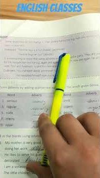 Adverbs Class 7 Part-2