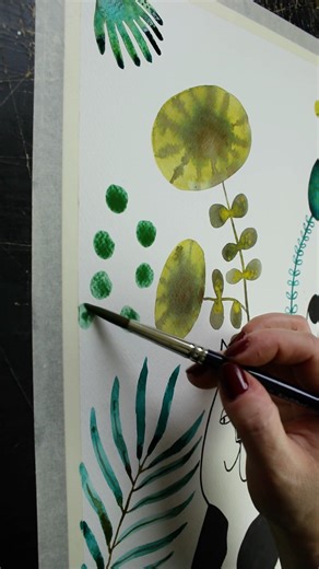 Learn how to paint this! Video linked. #arttutorial #watercolorpainting #artinstruction