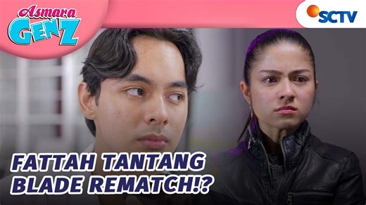 Asmara Gen Z Episode 418, tayang 12 Januari 2026. Elite Squad berencana untuk jebak Blade dengan cara rematch dengan Fattah. Blade telfon Devon dan ia bilang sedang disandera oleh Elite Squad. Akankah Blade datang temui Fattah?! Saksikan sinetron SCTV Asmara Gen Z setiap hari pukul 17.00 WIB bersama Aqeela Calista, Fattah Syach, Nicole Rossi, William Roberts, Arya Mohan, Raise Maire, Harry Vaughan, Luz Victoria, Flavio Zaviera, Donny Michael, Jefan Nathanio, Ananda Fathurrahman, Attar Syach, Sin