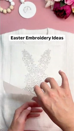 Learn embroidery in time for Easter, for mothers, grandmothers, aunties #needlework #diy