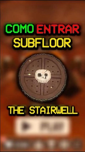 HOW TO ENTER the "STAIRWELL" SUBFLOOR in DOORS ROBLOX #doorsroblox #roblox #doorsthearchives