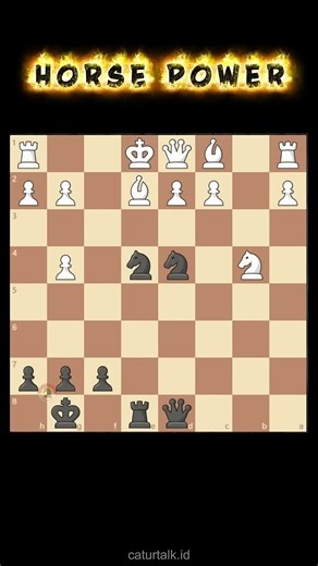 🔥 Bobby Fischer’s Knight DOMINATION 🐎checkmate #chesstactics#chessbloop #chessmememes#funnychess #brilliantmove