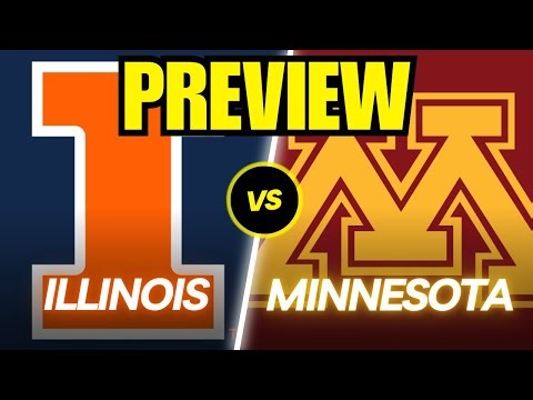 Illinois vs. Minnesota Game Preview And Predictions!