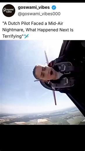 goswami_vibes on Instagram: "On June 24, 2024, Dutch aerobatic pilot Narine Melkumjan faced a mid-air emergency when the canopy of her Extra 330LX aircraft unexpectedly burst open during a training flight. Exposed to extreme wind, loud noise, and reduced visibility, she maintained precise control of the aerobatic plane and successfully landed it at the airfield. The incident was captured on video, showing her calm and skilled piloting under extremely challenging conditions. Aviation experts have