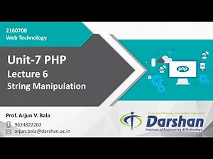 String Manipulation in PHP