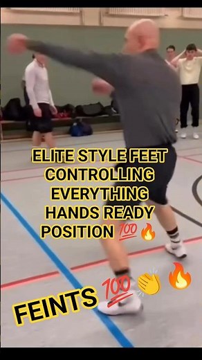 Boxing basics good feet will help u adapt to different styles quicker & make u more elusive in fight