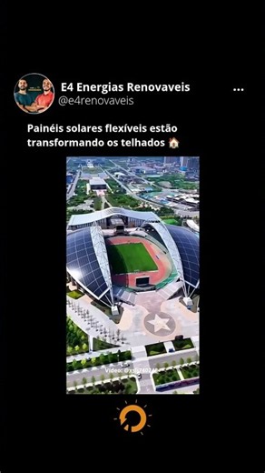 Painéis solares flexíveis estão transformando os telhados🏠