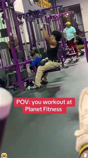 First day at Planet Fitness. New gym, same confidence 💪🕺 #gymlife #planetfitness #confidence