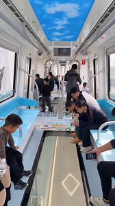 Viajar en el metro elevado de Wuhan es toda una experiencia que ofrece una manera única de contemplar la ciudad. | China Hoy