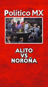 🚬¡Esto es cine! 🥊 Así se ve la pelea de ‘Alito’ Moreno vs Noroña con música dramática | Político MX