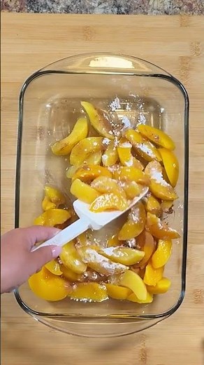 Grandma Would Approve of This Shortcut | Peach Cobbler with Cake Mix