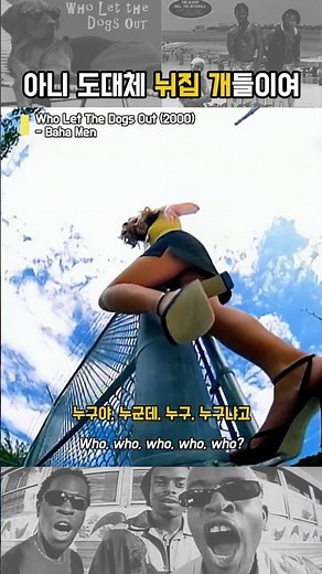 우울할 때 똥 싸 #후렛더도그스아웃 #WhoLetTheDogsOut #BahaMen