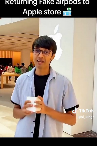 Returning Fake AirPods to the Apple Store Prank