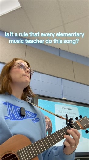 Sarah King on Instagram: "Are we required, as a group, to teach the song Grizzly Bear? It’s been in my rotation every year for 14 years and I just did it again this week. It started out as a 1st grade song, but I’ve moved it to 2nd grade in recent years and have found much more success. We have a high EL population in our school, which I love!! But the wording of this song is tricky: “if you wake him, if you shake him…” 2nd graders still seek to love the song and the game we play and I don’t hav