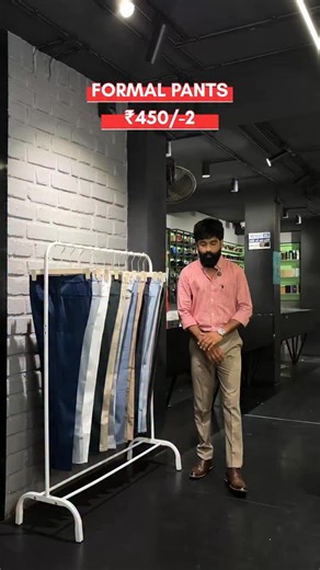 HE'S STYLE on Instagram: "•Rs 450/-2 FORMAL PENTS •MORE INQUIRY •9687777939 •SIZE 28,30,32,34,36 •NO CASH ON DELIVERY ❎ . •SHIPPING EXTRA ✅ . •ONLINE PAYMENT & BANK TRANSFER ✅ . •ALL INDIA DELIVERY 🚚 •Address:- PIRAMAN NAKA, ANKLESHWAR-393001 GUJARAT 🎥📸 @rahul_clicker_ @_photowala___"