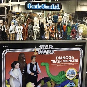 30K views · 196 reactions | A display of our #vintage Jumbo #starwars action figures. Come see it for yourself at booth 3132 at #SWCO | Gentle Giant, Ltd. | Facebook