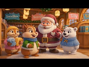 Santa’s Winter Kindness Supermarket | Love Family Chipmunk | A Warm-Heart Christmas Helping Story
