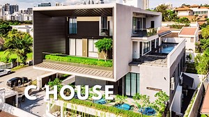 室内外设计-热带生活新体验 | C-House，打造舒适的现代家庭住宅_哔哩哔哩_bilibili