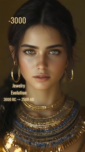 Jewelry History Timelapse From 3.000 B.C. until 2.500 A.D. #history #timelapse #jewelry
