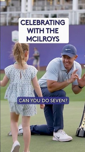 Team McIlroy with the trophy 😍