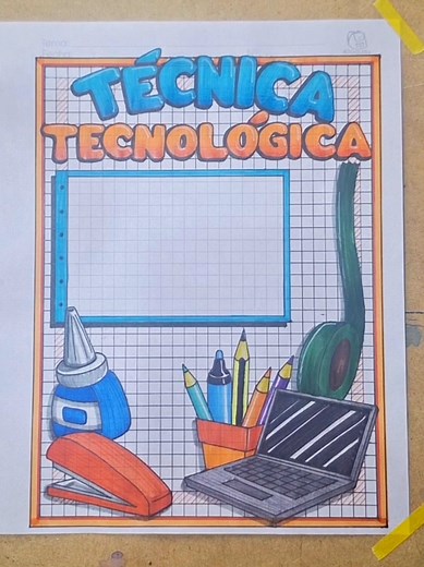 Ideas Creativas para Carátulas de Técnica Tecnológica