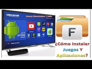 How to install games and applications from a USB flash drive on Android-based televisions.