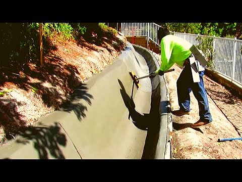 Concrete "J" Ditch. The Best in the West! California