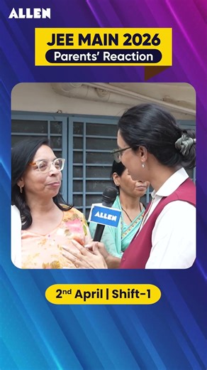 JEE Main 2026 Session 2 | Student and Parents Reaction #jee2026 #jeemain