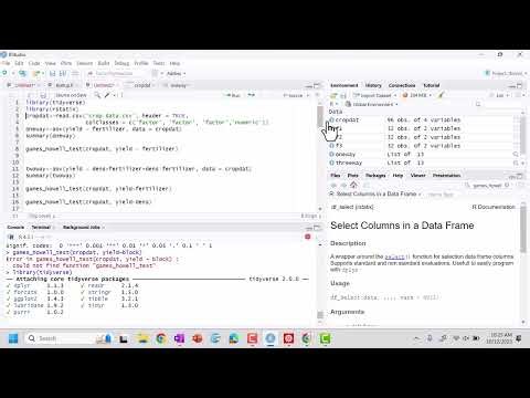 Lecture 9: Three Way ANOVA Analysis