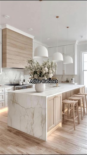 Wood brings warmth to the kitchen. Would you choose wood in your kitchen? 👇 🛠️ Adila offers full-service kitchen solutions, from Materials and Design to Installation. 📍Welcome To Visit our Houston showroom: 1320 Almeda Genoa Rd, B500, Houston TX 77047 📞 Call us: 713-814-5848 📧 Contact: sales@adila.com #kitchencabinets #cabinetsdesign #houston #cabinetmaker #luxuryinteriors