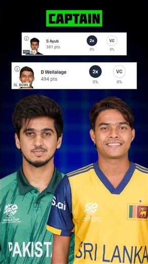 SL vs PAK Dream11 Prediction| SL vs PAK Today Match Prediction| T20 WC Match 50 #shorts #slvspak