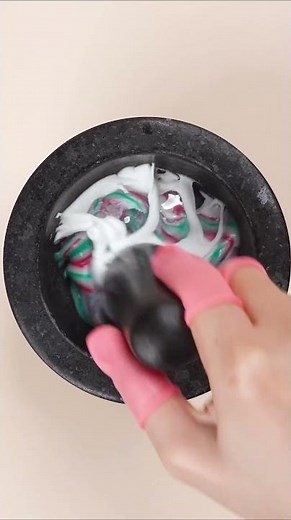 Satisfying DIY mixing toothpaste into face mask🦷 #shorts #satisfying #asmr #facemask #asmrfunny #fyp