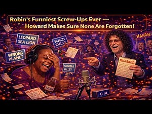 Robin’s Funniest Screw-Ups Ever — Howard Makes Sure None Are Forgotten!😂🔥 - Howard Stern Show