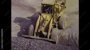 France 1975, Heavy Machinery Quarry Operations