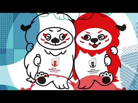 【ラグビーワールドカップ】公式マスコットキャラクターの名前は「レンジー」かわいい、もふもふ、毛振り！