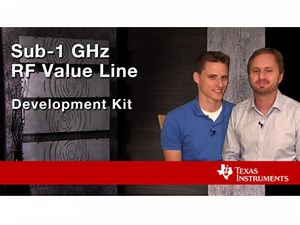 Sub-1 GHz RF value line development kit | Vídeo | TI.com