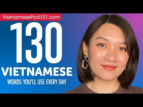 130 Vietnamese Words You'll Use Every Day - Basic Vocabulary #53