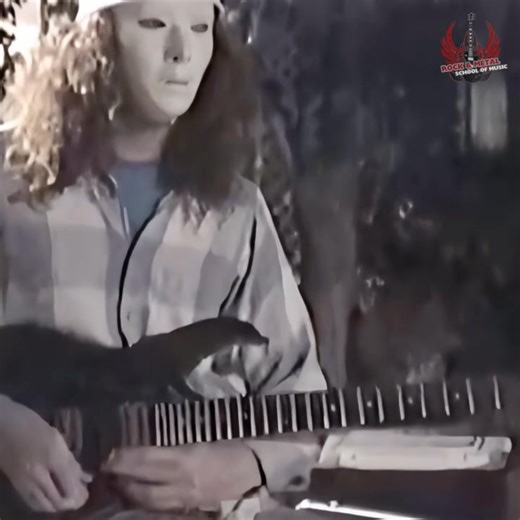 Young Buckethead Guitar Performance Part 01 Visit my YouTube channel to watch full videos and find PDF lessons. The link is in the description. #Buckethead #ShredGuitar #ExperimentalLead #AvantGardeGuitar #InstrumentalRock #GuitarPerformance #EarlyShred | Rock & Metal School Of Music