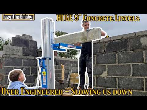 Why’s Everything So Over-Engineered? Stone New Build Bricklaying #construction