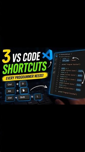 VS Code Shortcuts That Save HOURS 🤯