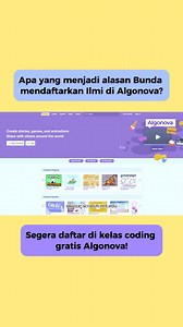 Anak Anda akan belajar: ⭐️ Dasar-dasar pemrograman (bagaimana menggunakan komputer secara efektif untuk belajar, bagaimana algoritma bekerja) ⭐️ Cara membuat game mereka sendiri menggunakan salah satu bahasa pemrograman populer ⭐️ Cara bekerja dalam tim pada tugas, mengungkapkan dan membela sudut pandang mereka sendiri ⭐️ Cara menemukan pendekatan kreatif untuk menyelesaikan masalah apa pun ⭐️ Cara membuat proyek mereka sendiri dan mempresentasikannya. ⠀ 🔥 Klik ""Selengkapnya"" dan kirim permin