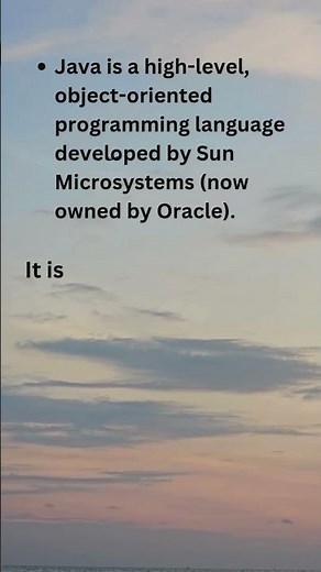 what is java | Start with Java #javaee #computerprogramming #javafeatures #education