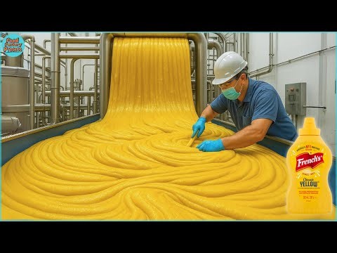 How It’s Made: French’s Mustard, Heinz Ketchup | Food Factory Process