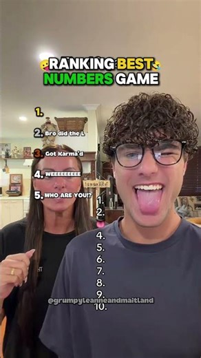 Ranking Best Numbers Game 😁