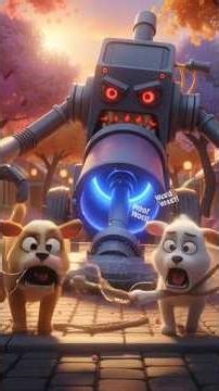 Animals vs Vacuum Cleaner Monster! 😂 Funny 3D Cartoon Short Animation