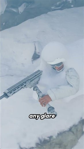 The Sniper Who Became Invisible in the Snow ❄️