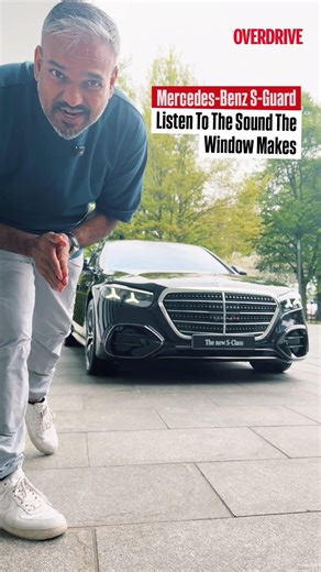 Mercedes-Benz S-Guard - Listen to the sound the window makes #overdrive
