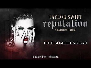Taylor Swift - I Did Something Bad (Live at reputation Stadium Tour in Tokyo)