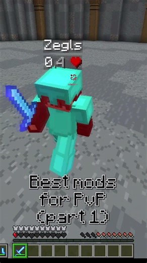 Mods for PvP (part1 )#minecraft #mincraftpvp #gaming #pvprp #lifstealsmp #pvp